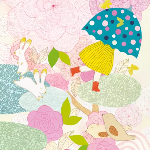 Djeco DD04287 Dekortapéta - Reggeli harmat -  Morning dew