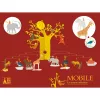 Djeco DD04300 Szélmobil függődísz - Afrikai szavanna - The African Savannah
