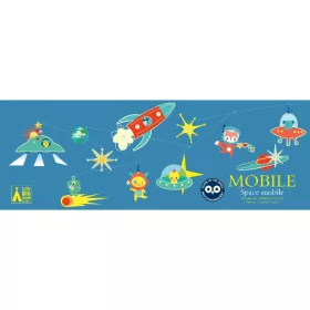 Djeco DD04304 Szélmobil függődísz - Rakéta - Rocket