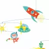 Djeco DD04304 Szélmobil függődísz - Rakéta - Rocket