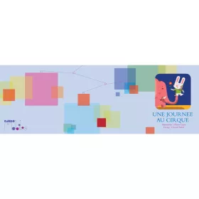   Djeco DD04308 Szélmobil függődísz - Egy nap a cirkuszban - A day at the circus