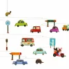 Djeco DD04309 Szélmobil függődísz - Közlekedés - Traffic