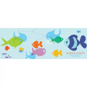   Djeco DD04312 Szélmobil függődísz - A tenger világa - Marine world