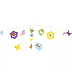   Djeco DD04313 Szélmobil függődísz - Pillangók - Butterflies
