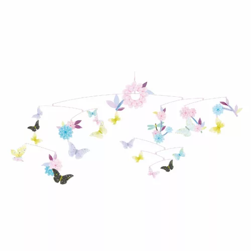 Djeco DD04320 Szélmobil függődísz - Pillangó forgatag - Butterfly twirl