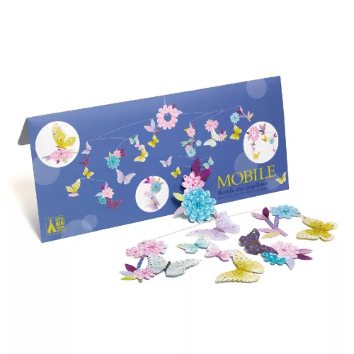 Djeco DD04320 Szélmobil függődísz - Pillangó forgatag - Butterfly twirl