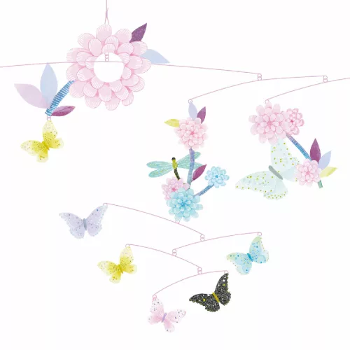Djeco DD04320 Szélmobil függődísz - Pillangó forgatag - Butterfly twirl