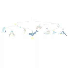   Djeco DD04323 Szélmobil függődísz - Jegesmedvék - Polar bears (FSC)