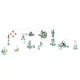 Djeco DD04326 Szélmobil függődísz - Tengeri hajók - Marine ships (FSC)