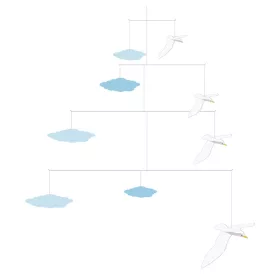   Djeco DD04340 Szélmobil függődísz - Sirályok - Seagulls (FSC)