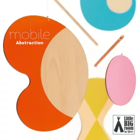   Djeco DD04366 Szélmobil függődísz - Absztrakció - Abstraction