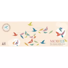 Djeco DD04375 Mobile Katsumi - Oiseaux color  - FSC MIX