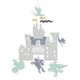   Djeco DD04395 Minimobil - Várkastély sárkányokkal - Castle and dragons