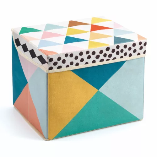 Djeco DD04481 Tárolódoboz - Helyes doboz - Seat toy box