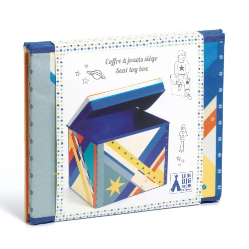 Djeco DD04485 Rocket toy box