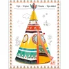 Djeco DD04491 Djeco sátrak - Indiánsátor - Teepee