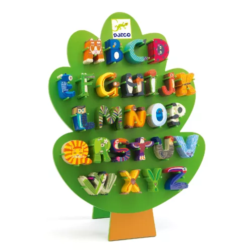 Djeco DD04860 Dekorbetű - U - Animals
