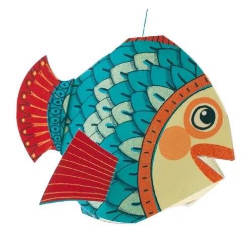Djeco DD04953 3D-s függödísz - Halak - Little fishes