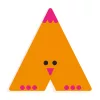Djeco DD04960 A - Graphic animal letter