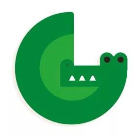 Djeco DD04966 G - Graphic animal letter