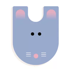 Djeco DD04980 U - Graphic animal letter