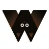 Djeco DD04982 W - Graphic animal letter