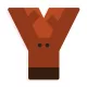 Djeco DD04984 Y - Graphic animal letter