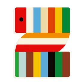 Djeco DD04985 Z - Graphic animal letter