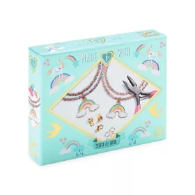   Ékszerkészítő készlet - Páros szivárványok - Rainbow Kumihimo