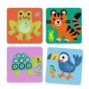Djeco Kollázs műhely - Puha állatok filcből - Soft Animals (DJ00047)