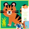 Djeco Kollázs műhely - Puha állatok filcből - Soft Animals (DJ00047)