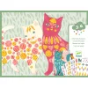 Djeco Matricázó képkészítés - Cicák és macskák - Elodie’s cute cats (DJ00079)