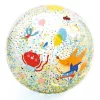 Djeco 0175 Felfújható labda, Ø 35 cm - Csörgő-zörgő labda - Bubbles ball