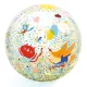 Djeco 0175 Felfújható labda, Ø 35 cm - Csörgő-zörgő labda - Bubbles ball
