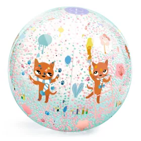   Djeco 0177 Felfújható labda - Cicatappancs - Ballon gonflable Chamalow