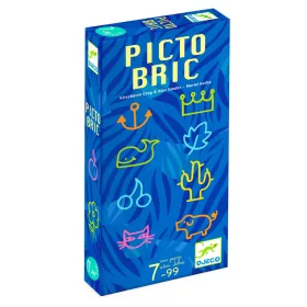 Djeco 0801 Társasjáték - Képtelen képek - Picto Bric