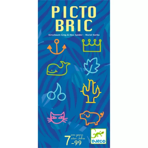 Djeco 0801 Társasjáték - Képtelen képek - Picto Bric