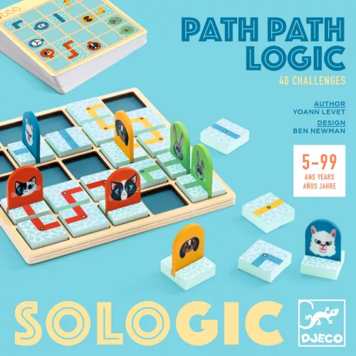 Djeco DJ00811 Logikai játék - Jellemző - Path Path Logic