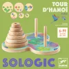 Djeco DJ00812 Logikai játék - Toronyépítő - Tour d'Hanoï
