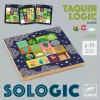 Djeco DJ00814 Logikai játék - Lapkamozgató képkirakó - Taquin Logic