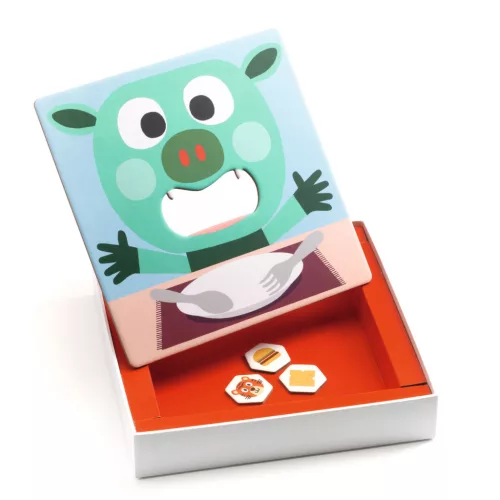 Djeco 0819 Memóriajáték - Vacsora - Memo lunch