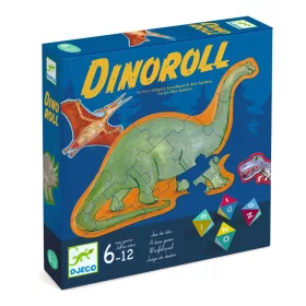 Djeco 0822 Társasjáték - Dino-dino - Dinoroll