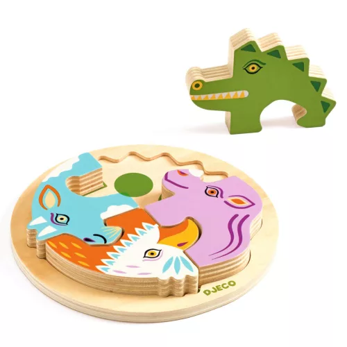 Formaillesztő, formaberakó - Kroki körtánca - Rondo Croco