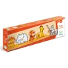 Djeco 1111 Formaillesztős puzzle - Szavanna