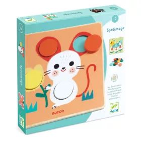   Djeco 1617 Felfedező játék - Színes pöttyök - Spotimage