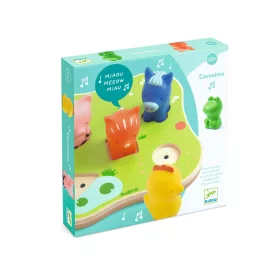   Djeco 1710 Formaillesztő, formaberakó - Állathangok tanyán - Caconimo