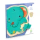 Djeco 1823 Fa puzzle - Elefánt, 14 db-os - Puzzlo Elephant