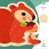 Djeco 1824 Fa puzzle - Mókus, 16 db-os - Puzzlo Nut