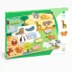 Djeco 1830 Formaillesztő, formaberakó - Állati formák - Puzzlo Animo - FSC 100%