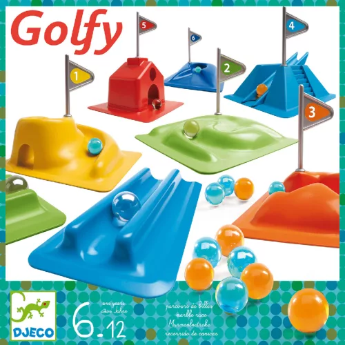 Djeco 2001 Társasjáték - Golfy - Minigolf